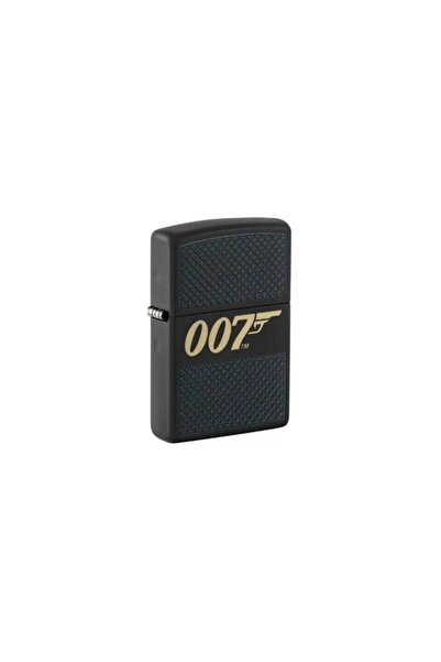 Zippo Αντιανεμικός αναπτήρας πετρελαίου με σχέδιο Τζέιμς Μποντ 007, 46297, Μαύρο