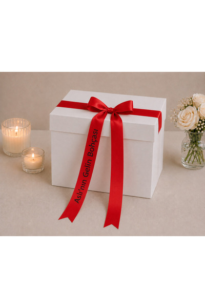Frisson Bohça Ornament Bridal Dowry Wedding Engagement Suitcase Luggage Promi...