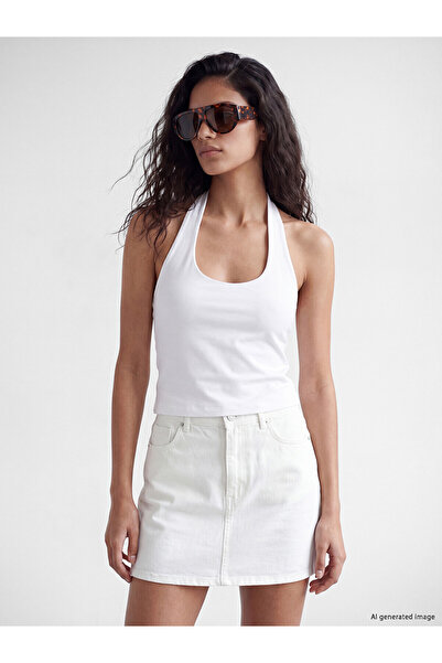 LC Waikiki Vizyon New Season Halter Neck Women's Crop Top