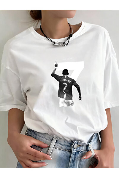 SAUDI Men and Women's 100% Cotton T-Shirt - Oversized Crew Neck Short Sleeve ...