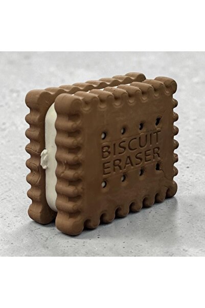 Silka Coloria 3D Gumă de șters în formă de biscuiți Maro