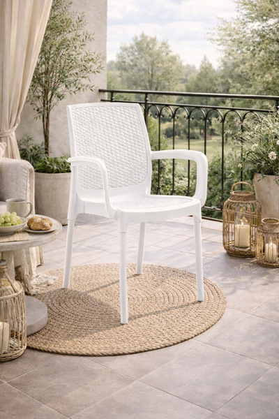 Alezy R008 Sunset Rattan Koltuk Sandalye