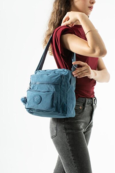 Baginn Geantă Messenger pentru femei 28*32 cm 571 Colecția Klinkır Ușoară, re...