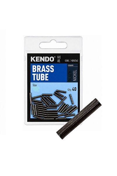 Kendo Brass Tube Çelik Tel Sıkıştırma Burç 1.6 40 Adet