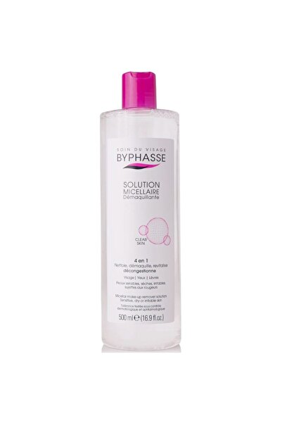 BYPHASSE Apă Micelară, Byphasse, 500 ml Clear Skin Sensitiv Fob