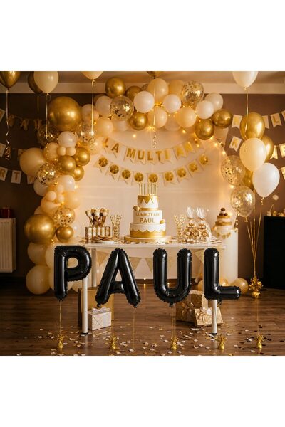 Flippy Метални фолиеви балони, Флипи, PAUL Комплект с горна и долна част, за ...