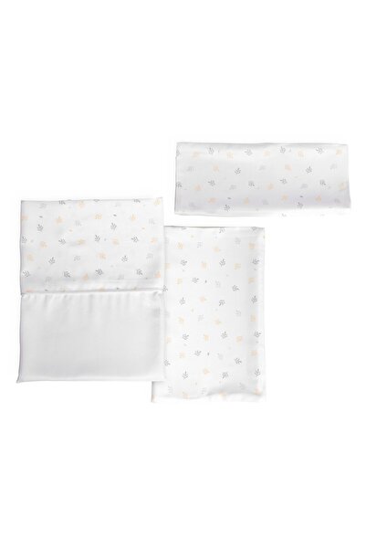 Chicco Set lenjerie din fibra bambus pentru patut Next2Me Forever, Foliage, 0...