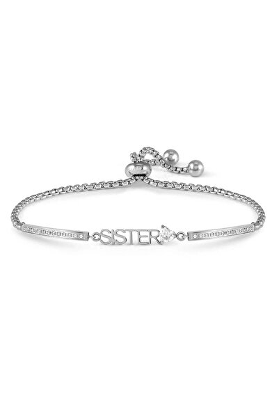 NOMİNATİON MILLELUCI FAMILY Silver Paslanmaz Çelik ve Zirkon Taşlı Bileklik –...