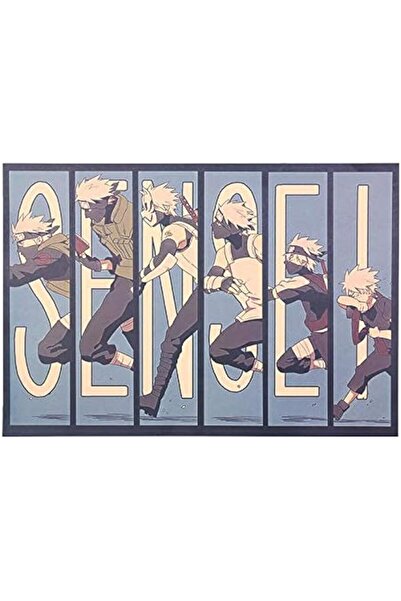 ESSESORIES Naruto Kakashi Sasuke Itachi Anime Poster Wall Art Waterproof Self...