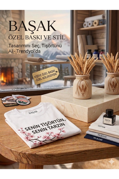 Kişiye özel baskılı tşort -iş elbiseleri -reklam