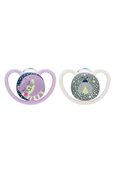 Nuk Set de 2 suzete, Nuk, Silicon, Multicolor