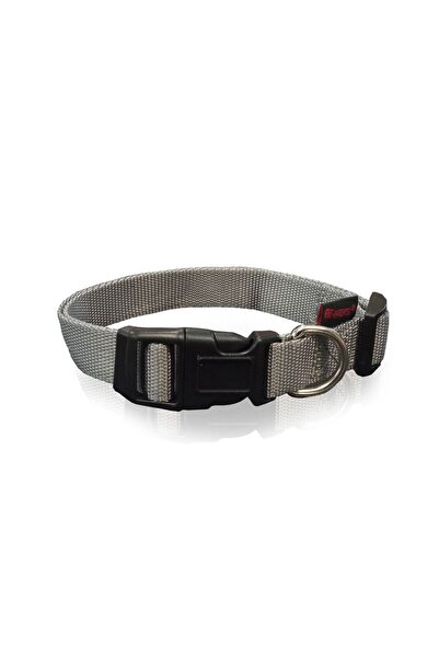 Pet Interest Plain Grey Περιλαίμιο Απλό Γκρι Large 2.5×47-70cm