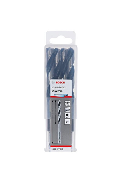 Bosch Set burghie pentru metal, 12 x 101 x 151 mm, 5 buc