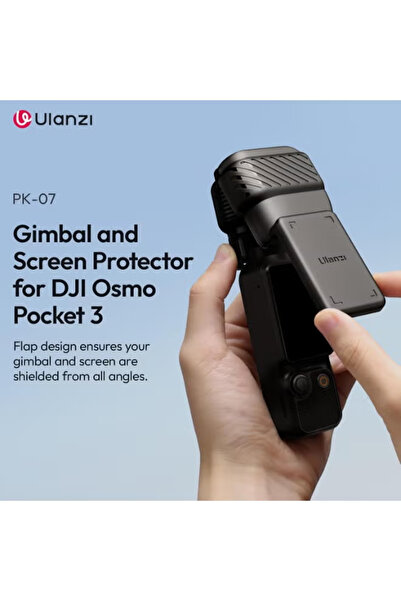 ulanzi PK-07 Protective Case Cover Lens Protector Cap for DJI Osmo Pocket 3/X...