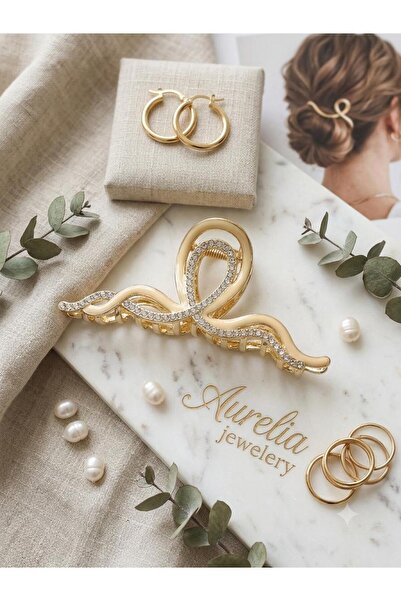 AURELİA JEWELLERY METAL TAŞLI TOKA