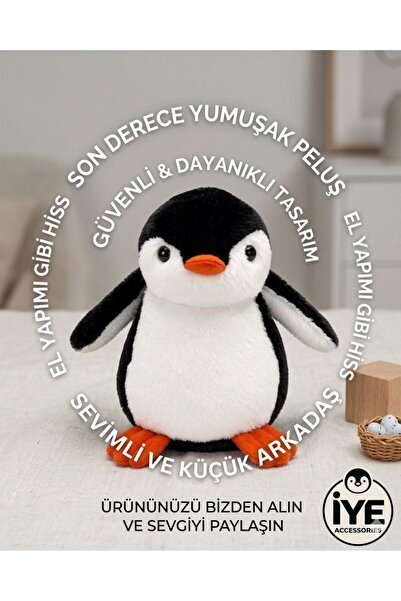 İyem Peluş Sevimli Penguen -30CM