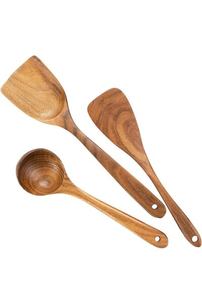 Generic Wooden Cooking Utensils,Wooden Spoons for Cooking,Wooden Spoons for N...