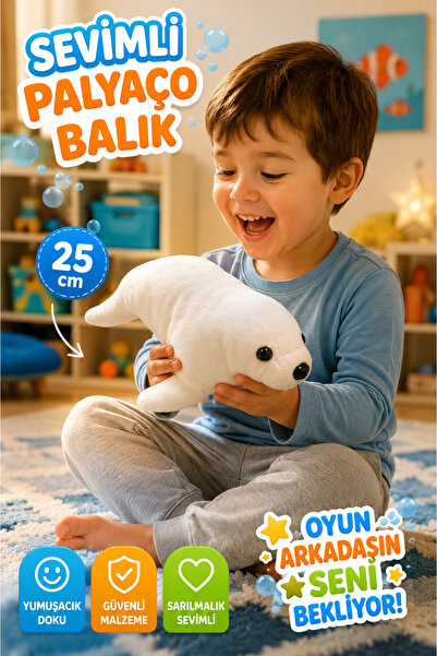 Genel Markalar Peluş Balıklar 25 Cm - 37 Cm