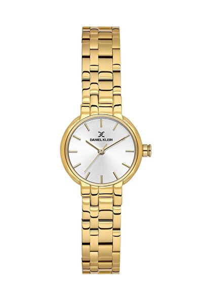 Daniel Klein Gold Color Gift Packaged 25 mm Women's Wristwatch