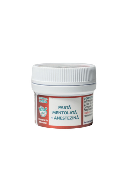 Farmacia Anca L-PASTA MENTOLATA CU ANESTEZINA*40G