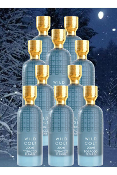 ELFARIS 10 قطع من عطر وايلد كولت توباكو 200 مل