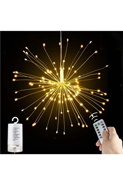 Vivendo Instalatie tip papadie, cu 150 LED si telecomanda