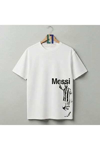Grafftee Clothing Персонализиран дизайн на Меси G.O.A.T. Концепция Световна к...
