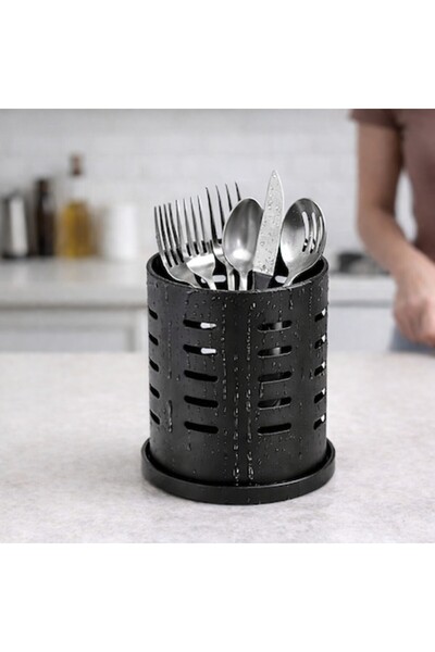 ANTBRO ®   Organizator metalic pentru tacâmuri de bucătărie, tip scurgător, c...