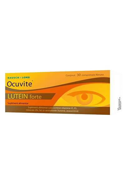 bausch Ocuvite Lutein Forte, 30 capsule, Lomb
