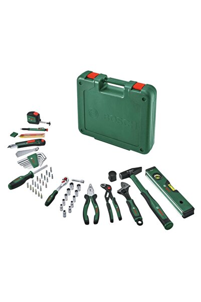 Bosch 63 Parça Çok Amaçlı El Aleti Seti Çantalı 1600A039HY