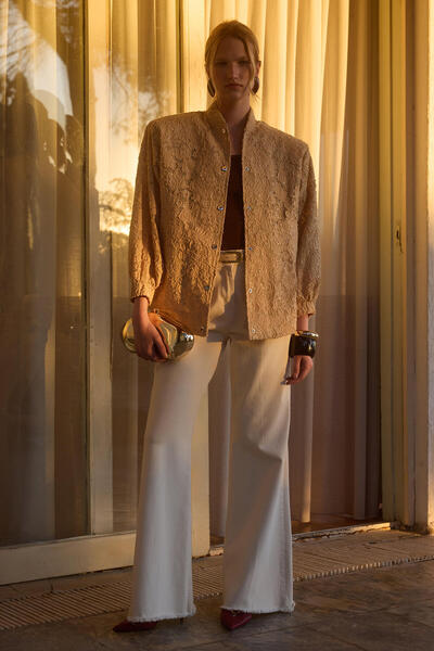 Touché Privé LACE BOMBER JACKET