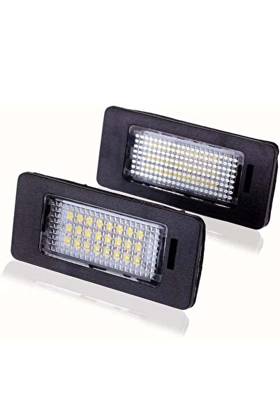 Vivendo Set 2 Lampi Numar LED Canbus fara eroare BMW E39, E60, E61, E90, E91,...