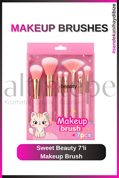Altıntepeshop 7''li Makeup Brush