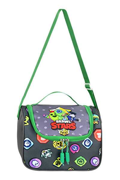 Royal Glow Leather Printed Brawl Stars Patterned Men's Thermal Lunch Bag