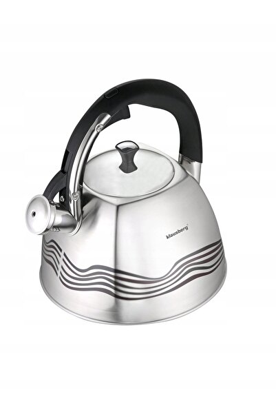 Klausberg Ceainic din oțel cu fluier 3L. Inducție cu schimbare de culoare KLA...