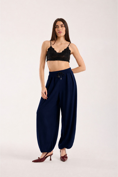 Gugus Women's Modal Fabric Shalwar Trend Model Casual Cut Tracksuit with Leg ...