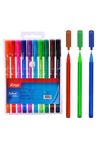 Z Store Σετ 10 στυλό διαρκείας, μύτη 1mm, 10 χρώματα - 10 τεμάχια