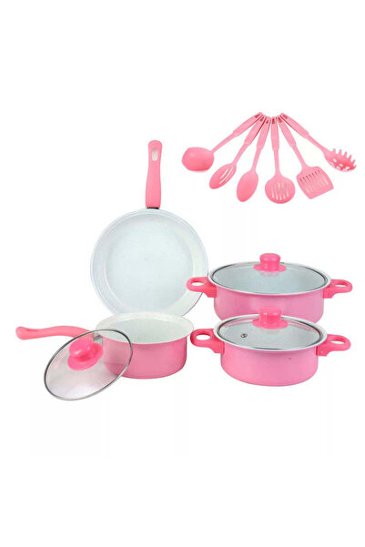 Vivendo Set oale si ustensile bucatarie pentru gatit, 13 piese