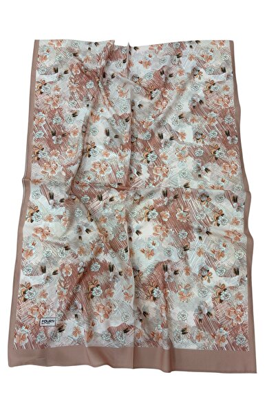 istanbul prensesleri French Silk Shawl with Floral Pattern, High Quality, Sof...