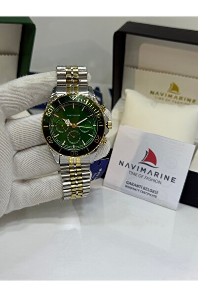 Navimarine ERKEK KOL SAATİ ÇELİK KASA ÇELİK KORDON
