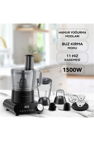 King KINGPRO KMR988 ClawMax Mutfak Robotu & Blender Set
