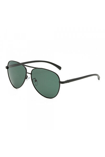 Techsuit Men's Sunglasses 2150, Polarized, UV Protection, Black Green