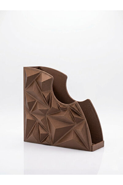 ngn collection Filter Coffee Paper Holder with Geometric Design in Bronze Col...