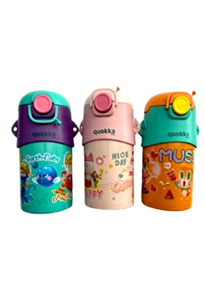 Taros Quokka Figured Steel Water Bottle 0.5 Lt Mixed - 1 Piece