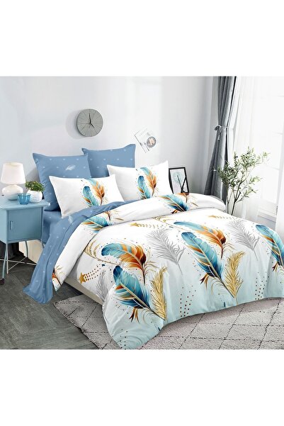 CHIRASO Bedding Top Bottom Set , FINET, 6 pieces Stretchy Sheet 180x200cm, Du...