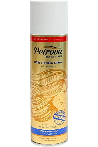 Petrova Professional Hair Styling Spray, Very Strong Hold, Paraben-Free, with...