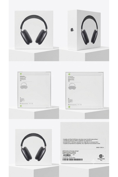 Genrice AirPods Max Bluetooth Noise-Cancelling Headphones - High Quality