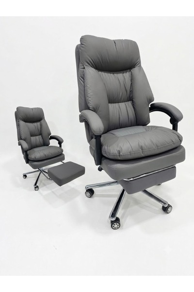 Generic High Back Office Chair PU Leather Ergonomic Recliner Chair with 360° ...