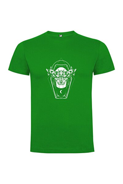 iLovePrints Moths & Skull Alchemy Tshirt