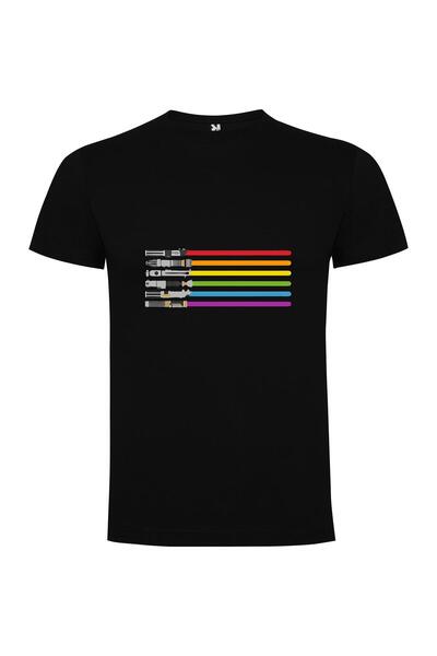 iLovePrints Rainbow Saber Squad Tshirt